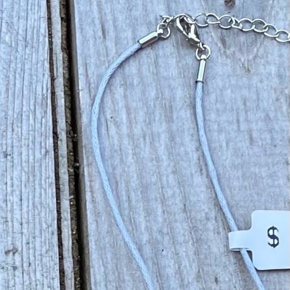 NWT BALLET SILVER AND PEARL NECKLACE - Picture 8 of 9